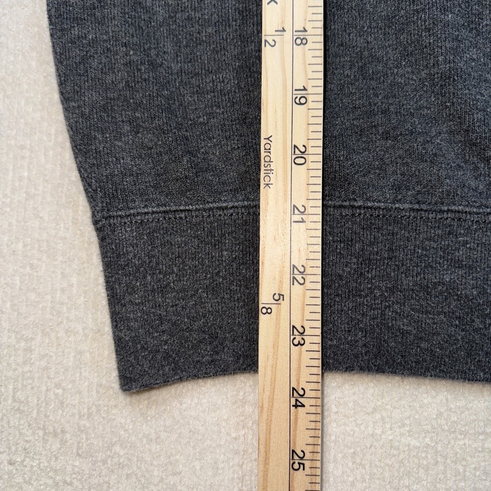 Polo Ralph Lauren Sweater Mens L Gray Shawl Collar Button Pullover Pony Logo - Picture 4 of 8